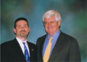 James Woosley and Newt Gingrich (2007)